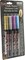 Uchida Bistro Chalk Marker Fine Point Set 4/Pkg-Metallics - Gold, Silver, Red & Blue